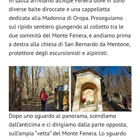 Vakantiehuis La Ca' Dal Tunec